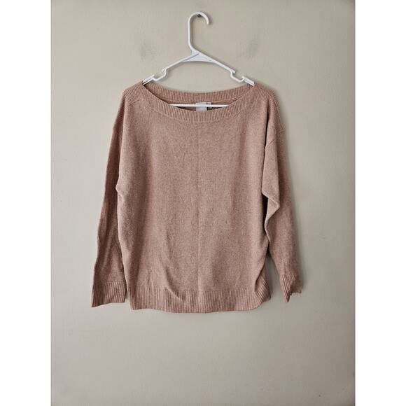 ICHI Womens Pink Round Neck Sweater Jumper Size Small - Picture 1 of 6